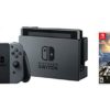 Nintendo Switch 3 items Game Bundle:Nintendo Switch 32GB Console Gray Joy-con,64GB Micro SD Memory Card and The Legend of Zelda: Breath of the Wild Game Disc