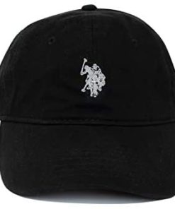 U.S. Polo Assn. Men's Washed Twill Baseball Cap, 100% Cotton, Adjustable
